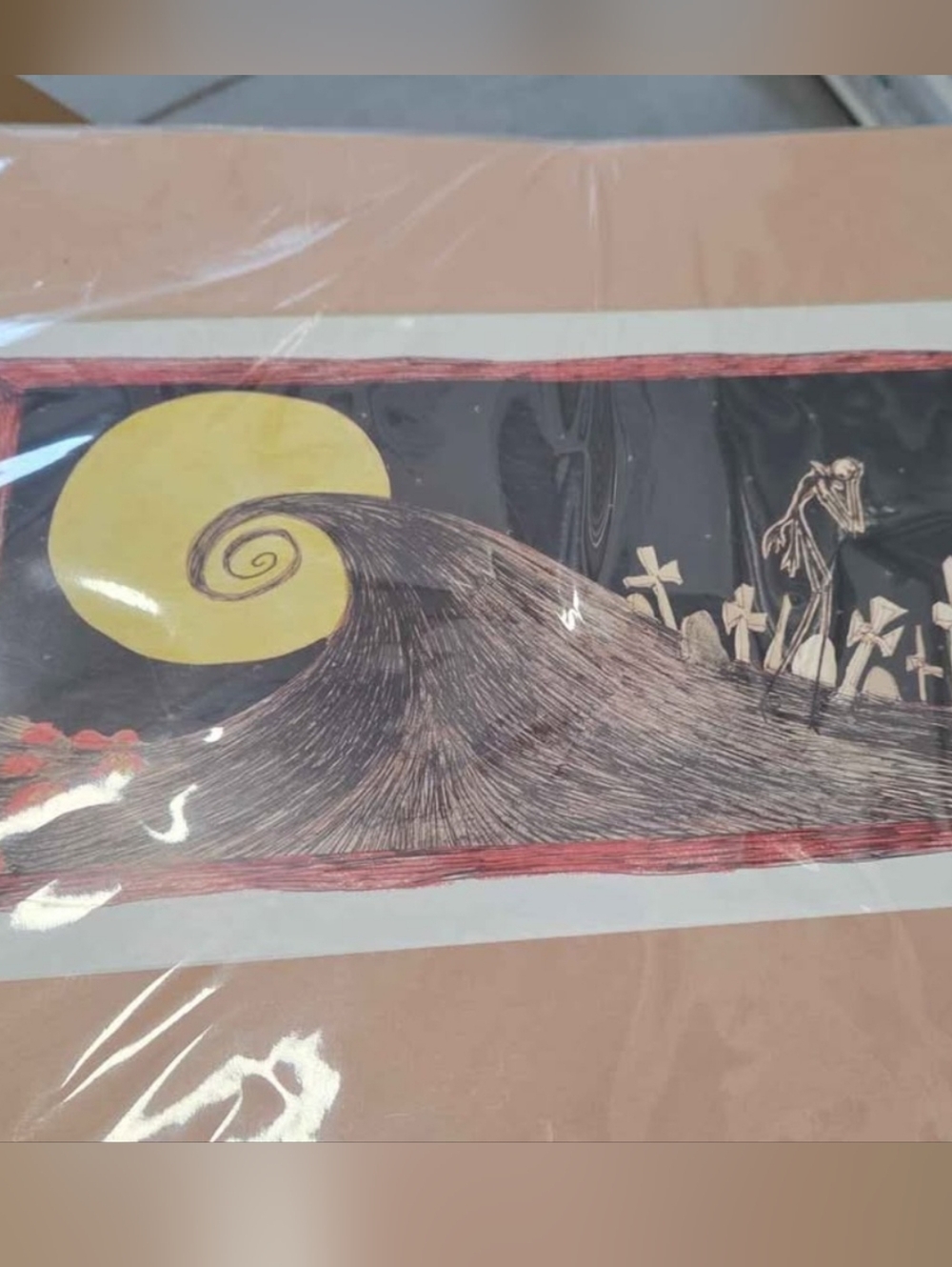 Nightmare Befor Xmas Art Print